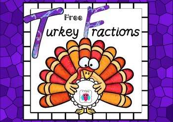 Preview of Free Turkey Fraction Set