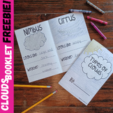 Free! Types of Clouds Booklet