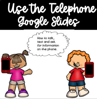 Preview of Free Use the Telephone Life Skills and vocational activity 