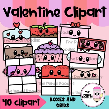 Preview of Valentine Clipart - Clip Art de San Valentín