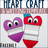 Free Valentine's Day Craft & Writing Template