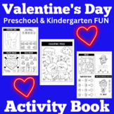 Valentines Day Worksheets | Preschool Kindergarten | Valen