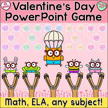 Preview of Valentine's Day Game for Any Subject and Grade - PowerPoint Format