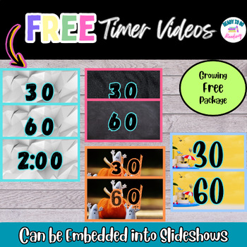 Preview of Free Visual Countdown Timers
