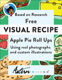 Free Visual Recipe: Apple Pie Roll Ups: Autism:Special Ed Daily Living Cooking