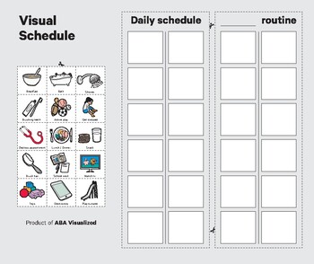 Visual Schedule Digital Download-routine Chart-to Do Sweden, 54% OFF