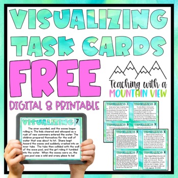 Preview of Visualizing Reading Skill Task Cards