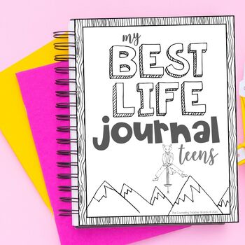 Preview of Free Week Mindfulness and Growth Mindset Journal for Teens