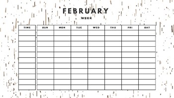 free weekly planner by crazy classroom teachers pay teachers