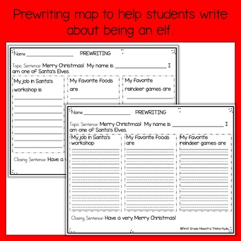 Free What's My Elf Name by First Grade Maestra Trisha Hyde | TPT