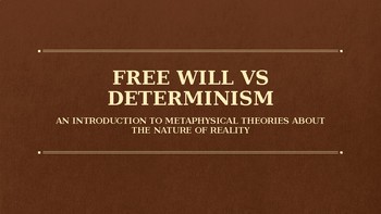 Preview of Free Will vs. Determinism-An Introduction