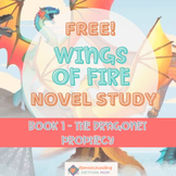 "Wings of Fire" The Dragonet Prophecy Literature Study FRE