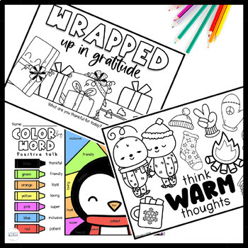 55 Winter Coloring Pages (Free PDF Printables)