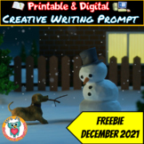Free Winter Creative Writing Prompt Activity - December 2021