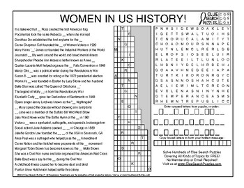 Preview of Free Women's History Month FUN Activity No Prep Worksheets