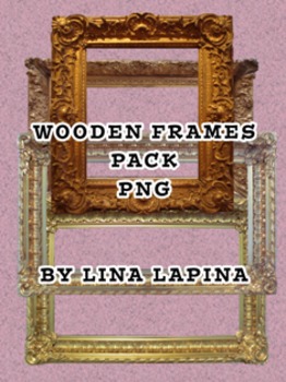 Preview of Free Wooden Frames Clipart - Commercial & Personal Use