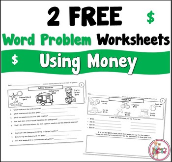 free money worksheets teaching resources teachers pay teachers