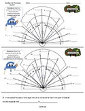 Free Worksheet Practice Reading the Protractor from Left t