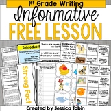 Free Writing Activity- 1st Grade Informative Explanatory W