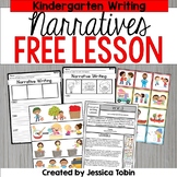 Free Writing Activity- Kindergarten Narrative Writing Lesson