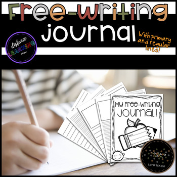 Preview of Free Writing Journal