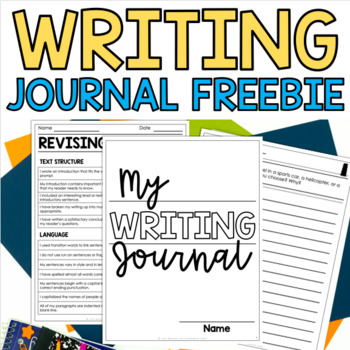 Preview of Free Writing Journal | Free Writing Prompts | Daily Writing Journal Prompts
