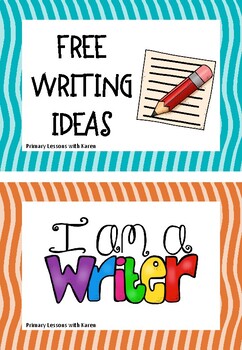 Free Writing Posters by Primary Links IE | TPT