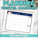 Free Printable and Digital Google Slides Teacher Planner Calendar