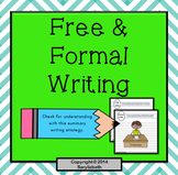 Free and Formal Summary Writing