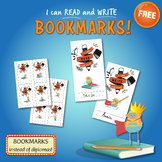 Free bookmarks - I can read and write!
