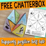 Free chatterbox / fortune teller! This one promotes positi