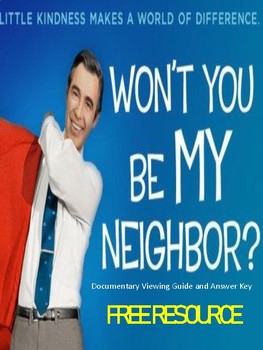 Preview of Free documentary viewing guide for "Won't You be My Neighbor?"