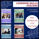 Free learning skills posters for life skills and transitio
