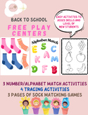 Free-Play Centers | Matching Games and Tracing