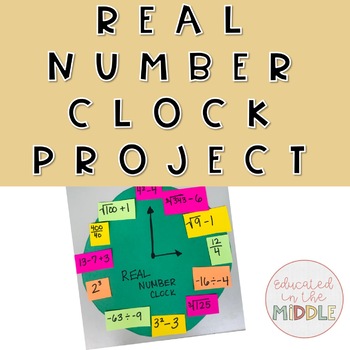 Preview of Free real number clock project