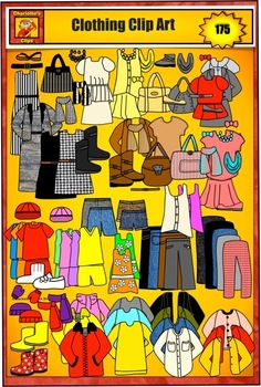 Clothing clip art for girls with Clothes for all Seasons by Charlotte's