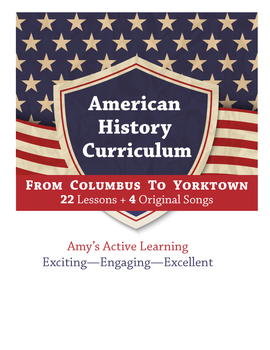 Preview of Free song to accompany The Battle of Saratoga Lesson. American History.