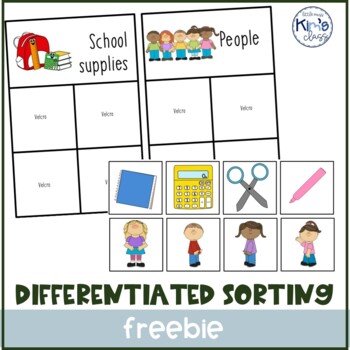 Preview of Free Sorting Activity/ Task box or File Folder