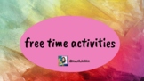 Free time activities pack