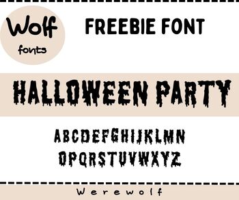 Preview of Freebie-01-Halloween Party Font