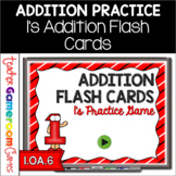 Freebie -  1's Addition Facts Practice Powerpoint Games