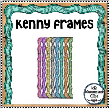 Preview of Freebie! 8 Kenny Frames Borders Clip Art