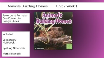 Animal Building Homes Teaching Resources | TPT