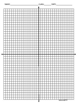 Freebie Baby Yoda 4-Quadrant Coordinate Plane by KD Creates | TPT