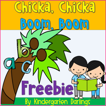 Preview of Freebie Chicka Chicka Boom Boom No Prep Printable Activities