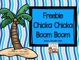 Freebie Chicka Chicka Boom Boom Sensory Tub Letter Cards