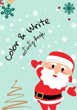 Preview of Freebie Christmas Coloring book