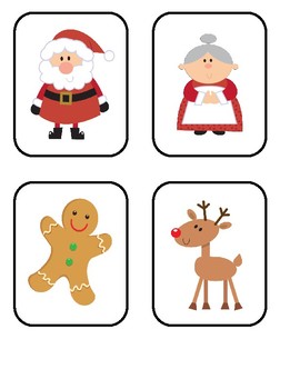 Freebie - Christmas Memory Game by Lily B Creations | TpT
