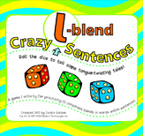 [Freebie] “Crazy L-blend Sentences" Speech Artic Activity