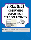 Freebie! Deposition in a Jar Station Activity- Part of a l